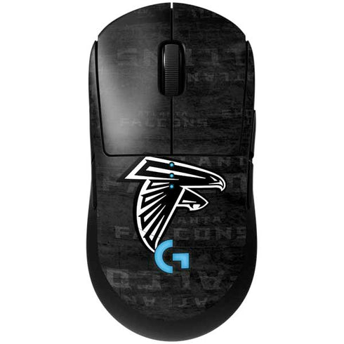 NFL Atlanta Falcons Black & White G Pro Wireless Gaming Mouse Skin