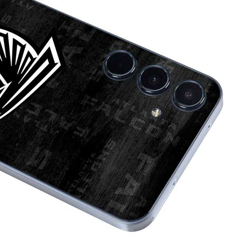 NFL Atlanta Falcons Black & White Galaxy A35 5G Skin
