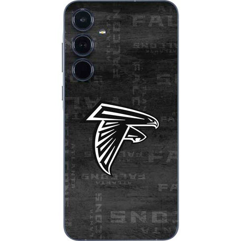 NFL Atlanta Falcons Black & White Galaxy A36 5G Skin
