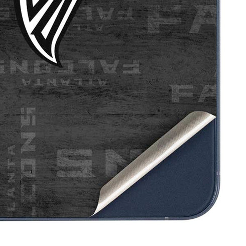 NFL Atlanta Falcons Black & White Galaxy A36 5G Skin