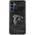 NFL Atlanta Falcons Black & White Galaxy A55 5G Clear Case