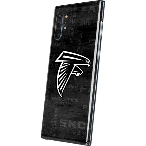 NFL Atlanta Falcons Black & White Galaxy Note 10 Plus Skin