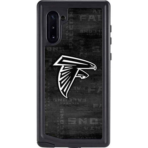 NFL Atlanta Falcons Black & White Galaxy Cases