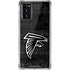 NFL Atlanta Falcons Black & White Galaxy Note20 5G Clear Case