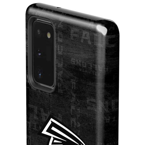 NFL Atlanta Falcons Black & White Galaxy Note20 5G Pro Case
