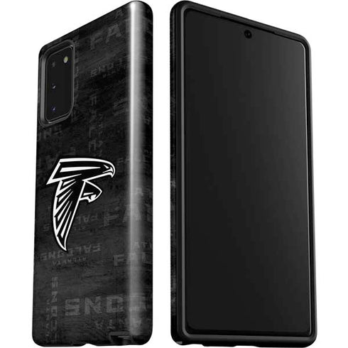 NFL Atlanta Falcons Black & White Galaxy Note20 5G Pro Case