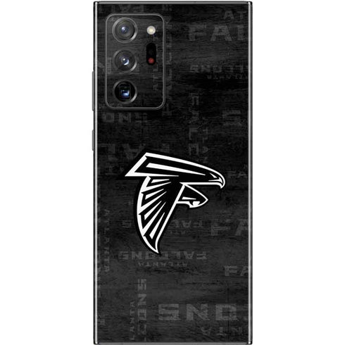 NFL Atlanta Falcons Black & White Galaxy Note20 Ultra 5G Skin