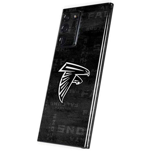 NFL Atlanta Falcons Black & White Galaxy Note20 Ultra 5G Skin