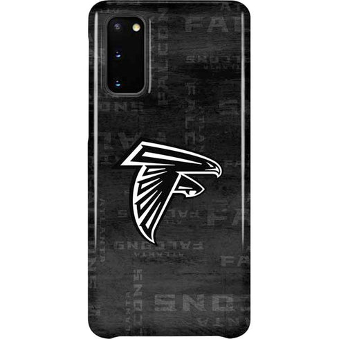 NFL Atlanta Falcons Black & White Galaxy S20 Lite Case