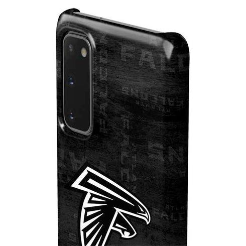 NFL Atlanta Falcons Black & White Galaxy S20 Lite Case