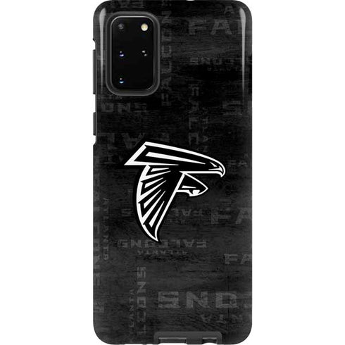 NFL Atlanta Falcons Black & White Galaxy S20 Plus Pro Case