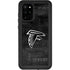 NFL Atlanta Falcons Black & White Galaxy S20 Plus Waterproof Case
