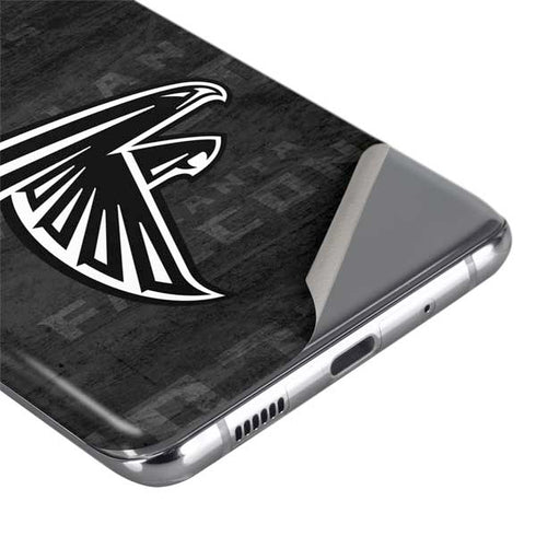 NFL Atlanta Falcons Black & White Galaxy S20 Ultra 5G Skin