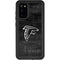 NFL Atlanta Falcons Black & White Galaxy S20 Waterproof Case