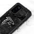 NFL Atlanta Falcons Black & White Galaxy S20 Waterproof Case