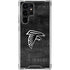 NFL Atlanta Falcons Black & White Galaxy S23 Ultra Clear Case