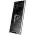 NFL Atlanta Falcons Black & White Galaxy S23 Ultra Clear Case