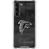 NFL Atlanta Falcons Black & White Galaxy S24 FE Clear Case