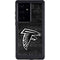 NFL Atlanta Falcons Black & White Galaxy S24 Ultra Waterproof Case