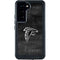 NFL Atlanta Falcons Black & White Galaxy S24 Waterproof Case