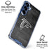 NFL Atlanta Falcons Black & White Galaxy S25 Plus Clear Case