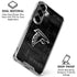 NFL Atlanta Falcons Black & White Galaxy S26 Clear Case