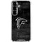 NFL Atlanta Falcons Black & White Galaxy S26 Plus Clear Case