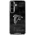 NFL Atlanta Falcons Black & White Galaxy S26 Plus Clear Case