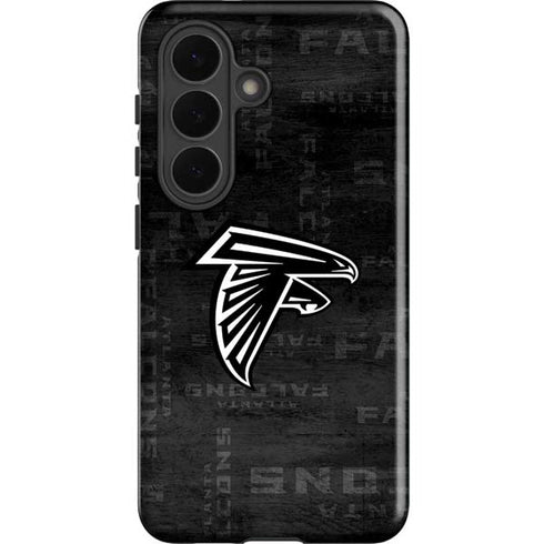 NFL Atlanta Falcons Black & White Galaxy S26 Plus Impact Case