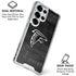 NFL Atlanta Falcons Black & White Galaxy S26 Ultra Clear Case