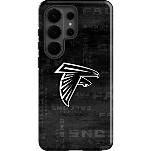 NFL Atlanta Falcons Black & White Galaxy S26 Ultra Impact Case