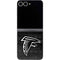 NFL Atlanta Falcons Black & White Galaxy Z Flip6 Skin