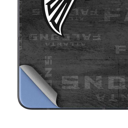 NFL Atlanta Falcons Black & White Galaxy Z Fold5 5G Skin