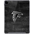 NFL Atlanta Falcons Black & White iPad Pro 12.9in (2020) Clear Case