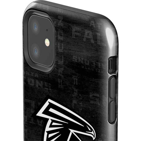 NFL Atlanta Falcons Black & White iPhone 11 Impact Case