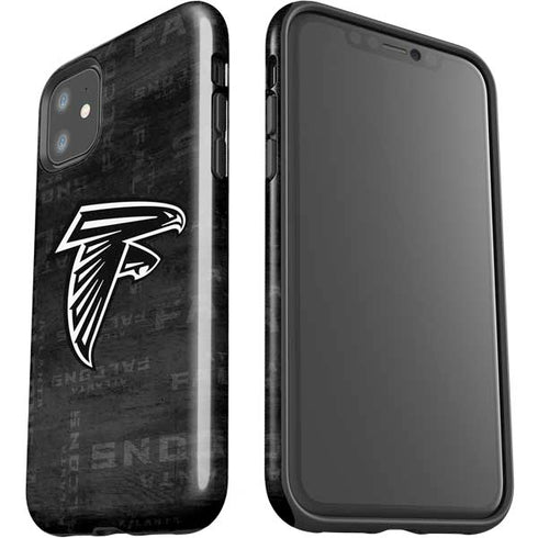 NFL Atlanta Falcons Black & White iPhone 11 Impact Case