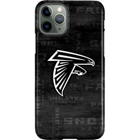 NFL Atlanta Falcons Black & White iPhone 11 Pro Lite Case