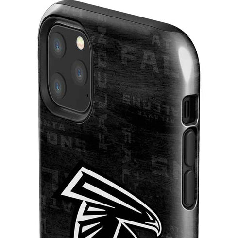 NFL Atlanta Falcons Black & White iPhone 11 Pro Max Impact Case