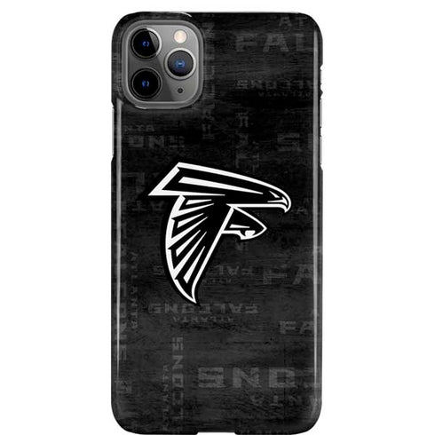 NFL Atlanta Falcons Black & White iPhone 11 Pro Max Lite Case