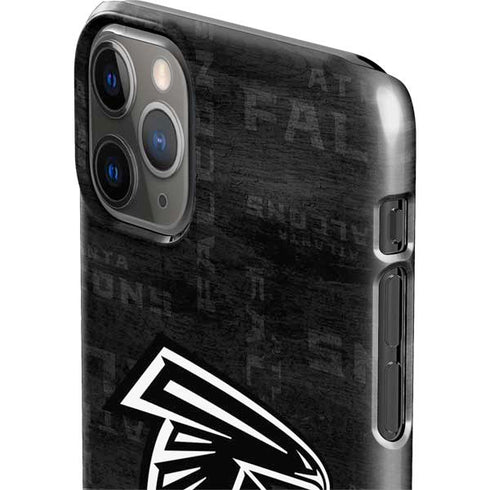 NFL Atlanta Falcons Black & White iPhone 11 Pro Max Lite Case