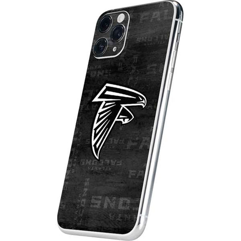 NFL Atlanta Falcons Black & White iPhone 11 Pro Skin