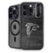 NFL Atlanta Falcons Black & White iPhone 14 Pro Max Kickstand Case