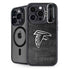 NFL Atlanta Falcons Black & White iPhone 14 Pro Max Kickstand Case