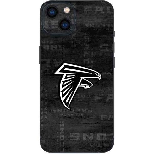 NFL Atlanta Falcons Black & White iPhone Skins