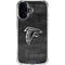 NFL Atlanta Falcons Black & White iPhone 16 Clear Case