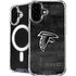 NFL Atlanta Falcons Black & White iPhone 16 MagSafe Case