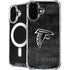 NFL Atlanta Falcons Black & White iPhone 16 Plus MagSafe Case
