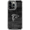 NFL Atlanta Falcons Black & White iPhone 16 Pro Clear Case