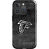 NFL Atlanta Falcons Black & White iPhone 16 Pro Impact Case