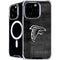 NFL Atlanta Falcons Black & White iPhone 16 Pro MagSafe Case